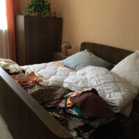 Wohnungsauflösung: Zimmer vor der Räumung